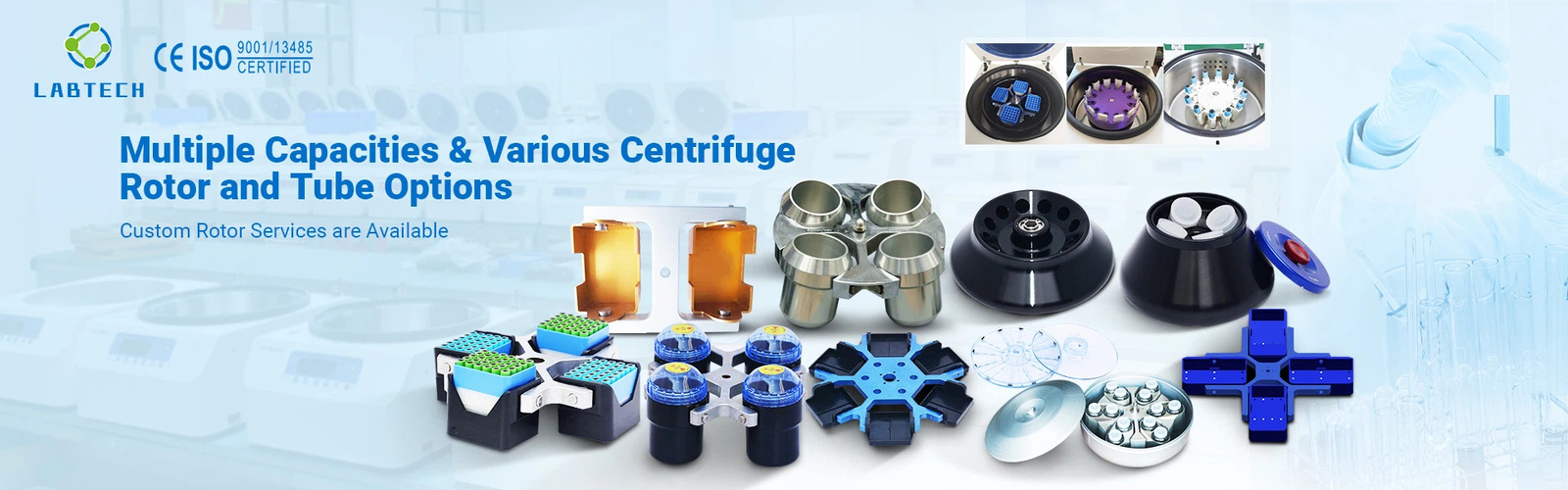 Centrifuge van de bloedbank