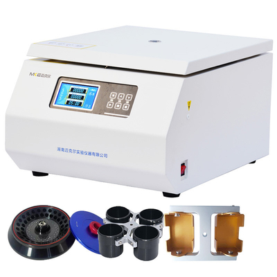 Geavanceerde besturing 20000 t/min Centrifuge voor maximale capaciteit 4*750 ml Monsters en nauwkeurige werking