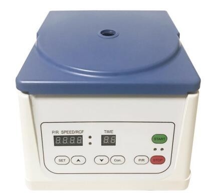 Low Speed 8*15ml PRP Centrifuge Machine voor bloedplaatjesrijk plasma