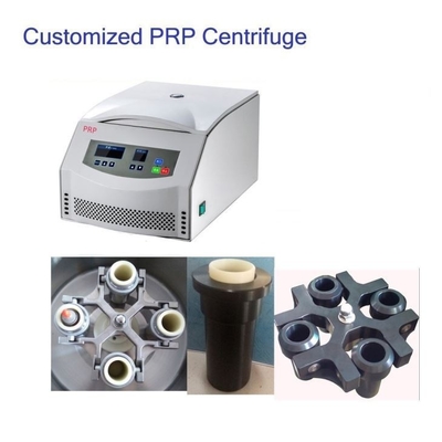 6/8x15 ml draagbare PRP-centrifuge 0-4000 rpm Voor cosmetische chirurgie ziekenhuizen