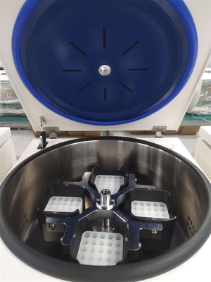 4x750 ml Grote capaciteit hoge snelheid centrifuge benchtop 21000rpm