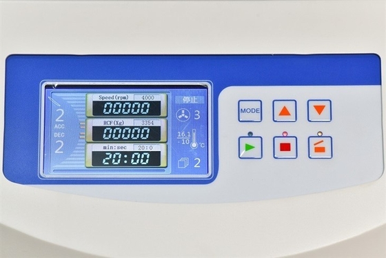 4x750ml Grote capaciteit gekoelde centrifuge benchtop OEM