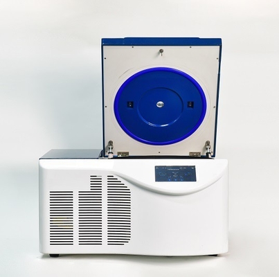 RTC-functie Koudgevulde centrifuge op de banklaag Lage geluidsdruk 22000r/min