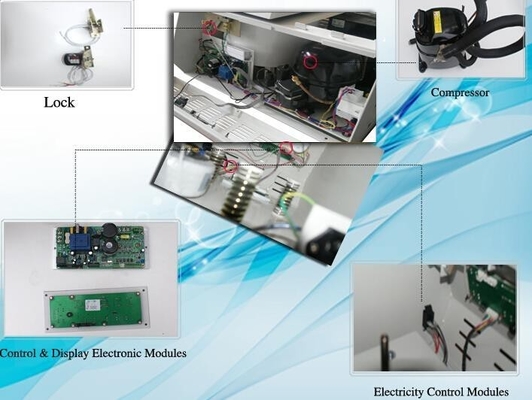 Verkoelde centrifuge met LCD-scherm