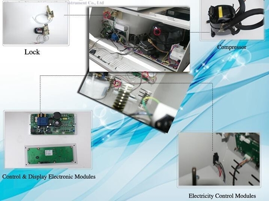 5 inch kleurrijke LCD gekoelde centrifuge machine microprocessor gebaseerd