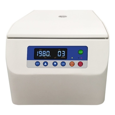 ISO CE Centrifuge lage snelheid 5000 rpm Max 24 buizen Voor laboratorium