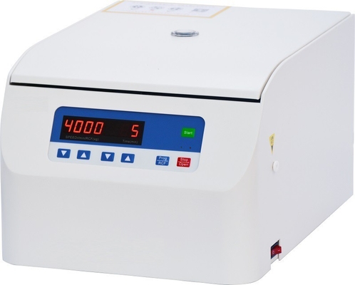 4000 Rpm Laag-snelheid benchtopcentrifuge 5ml/10ml/50ml Capaciteit, max 6×50ml Configuratie