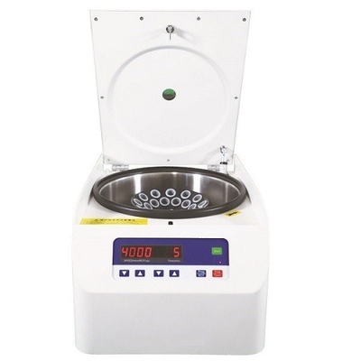 4000 Rpm Laag-snelheid benchtopcentrifuge 5ml/10ml/50ml Capaciteit, max 6×50ml Configuratie