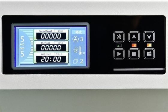 4x1000 ml vloerstaande lage snelheid gekoelde centrifuge 8000 Rpm