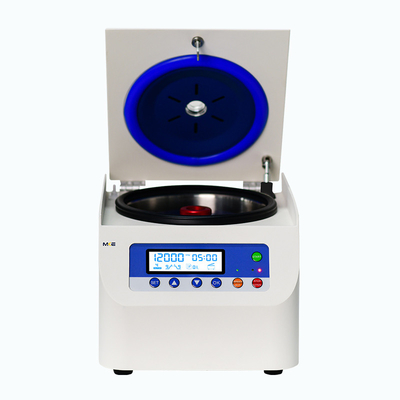 Tijdinstelbare micro-centrifuge met hoge snelheid met hoekrotor en borstelloze gelijkstroommotor