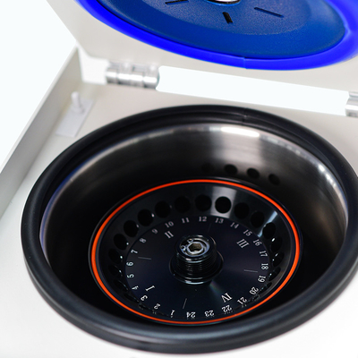 Tijdinstelbare micro-centrifuge met hoge snelheid met hoekrotor en borstelloze gelijkstroommotor