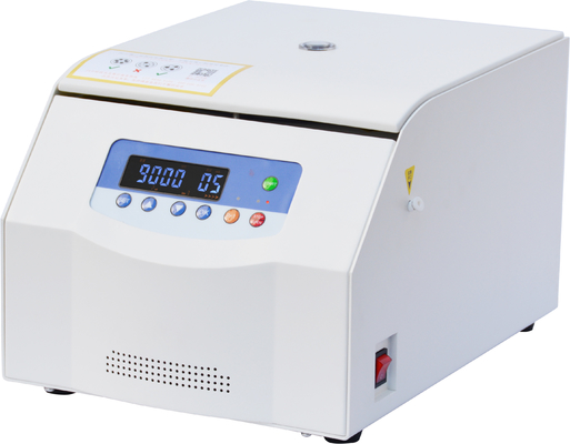 Hoog snelheidscentrifuge 21000 tpm ondersteunt een maximale capaciteit van 4*100 ml