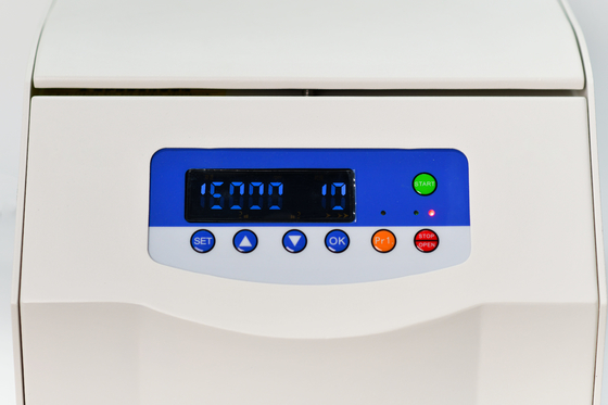Microprocessorgestuurde High Speed Centrifuge 0-16500 rpm Verstelbaar