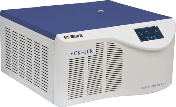 Benchtop high-speed gekoelde centrifuge met laag geluid en USB-programmaopslag