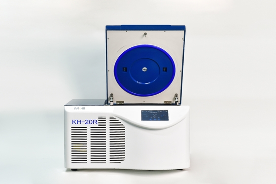 Benchtop high-speed gekoelde centrifuge met laag geluid en USB-programmaopslag