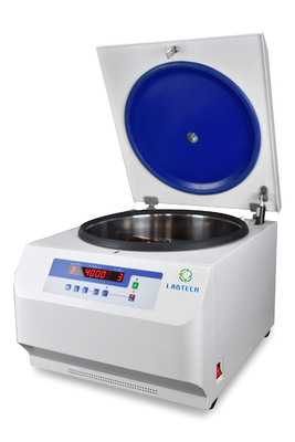 Versatile rotors Low-Speed Lab Centrifuge Max 4 * 250 ml ondersteunt zowel hoek en swing rotors