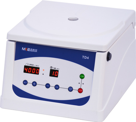 5 ml/10 ml/15 ml capaciteit Draagbare Centrifuge met lage snelheid 4000 RPM Ultra-stille machine met snelheidsbereik 0-4000rpm