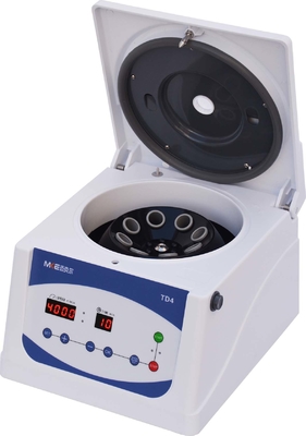 5 ml/10 ml/15 ml capaciteit Draagbare Centrifuge met lage snelheid 4000 RPM Ultra-stille machine met snelheidsbereik 0-4000rpm