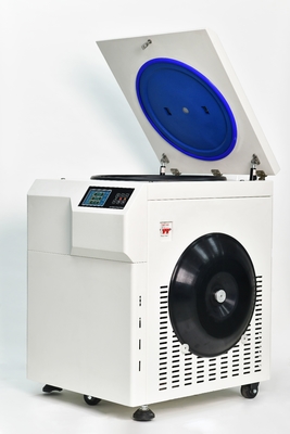 Centrifuge van grote capaciteit met meerhoekige rotoren Max 6*250 ml Maximale capaciteit van 1,5 L en hoge snelheid van 22000 r/min